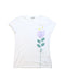 A White Short Sleeve T Shirts from Il Gufo in size 10Y for girl. (Front View)