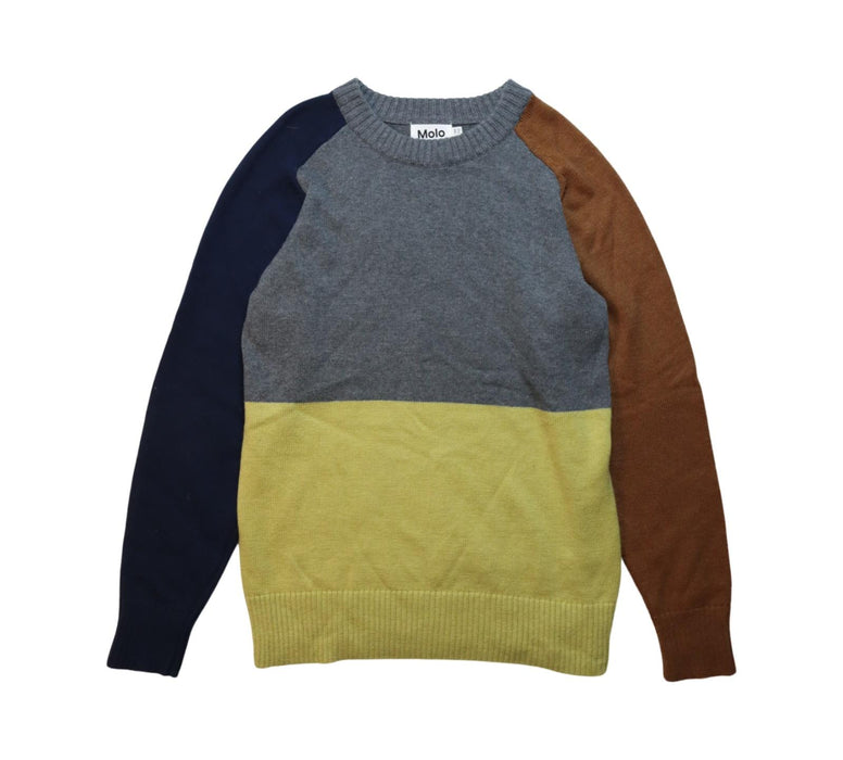 A Multicolour Knit Sweaters from Molo in size 11Y for boy. (Front View)