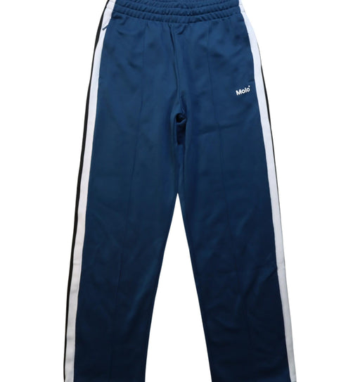 A Blue Sweatpants from Molo in size 12Y for boy. (Front View)