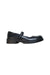 A Black Dress Shoes from Geox in size 12Y for girl. (Front View)