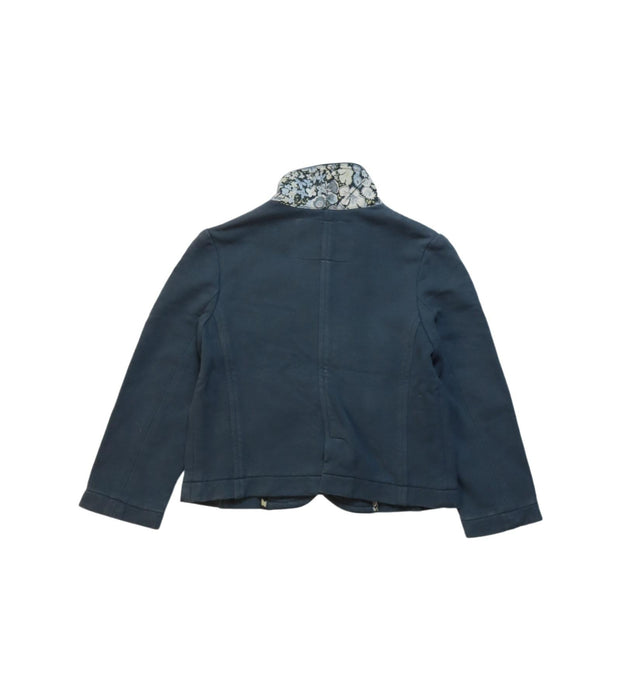 A Navy Lightweight Jackets from Bonpoint in size 3T for girl. (Back View)