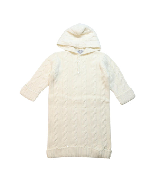 A White Sleepsacs from Loro Piana in size 6-12M for girl. (Front View)