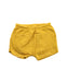 A Yellow Shorts from Seed in size 12-18M for neutral. (Front View)