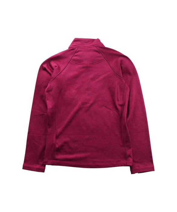 A Burgundy Long Sleeve Tops from Patagonia in size 5T for girl. (Back View)