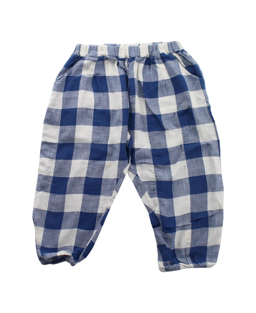 A Blue Casual Pants from Mabo in size 4T for boy. (Front View)