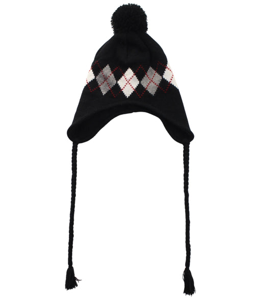 A Black Winter Hats from Comme Ca Ism in size O/S for boy. (Front View)