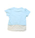 A Blue Active Tops from Moody Tiger in size 5T for girl. (Back View)
