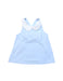 A Blue Sleeveless Tops from Jacadi in size 6T for girl. (Front View)