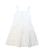 A White Sleeveless Dresses from Jacadi in size 6T for girl. (Front View)