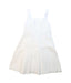 A White Sleeveless Dresses from Jacadi in size 6T for girl. (Back View)