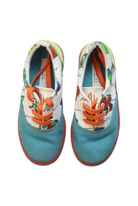 A Multicolour Sneakers from Stella McCartney in size 6T for boy. (Back View)