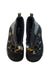 A Black Winter Boots from Keen in size 6T for boy. (Back View)