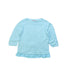 A Blue Knit Sweaters from Mayoral in size 4T for girl. (Front View)