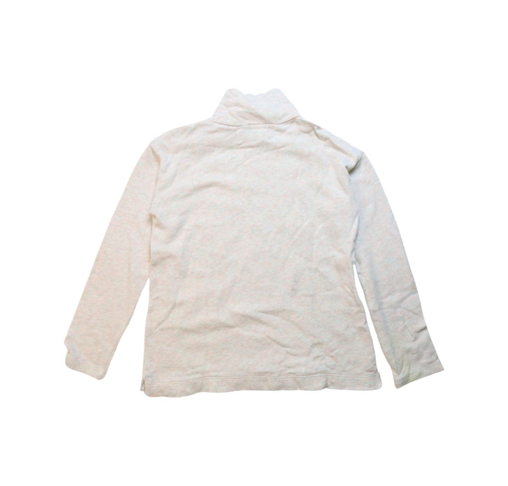A White Long Sleeve Tops from Crewcuts in size 8Y for girl. (Back View)