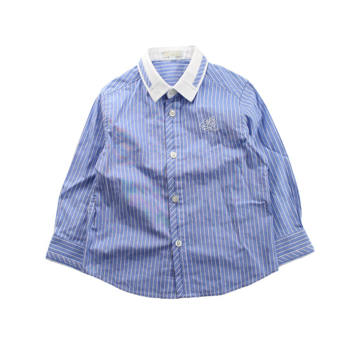 A Blue Long Sleeve Shirts from Nicholas & Bears in size 3T for boy. (Front View)