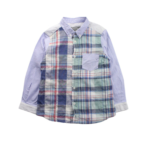 A White Long Sleeve Shirts from Bonpoint in size 4T for boy. (Front View)