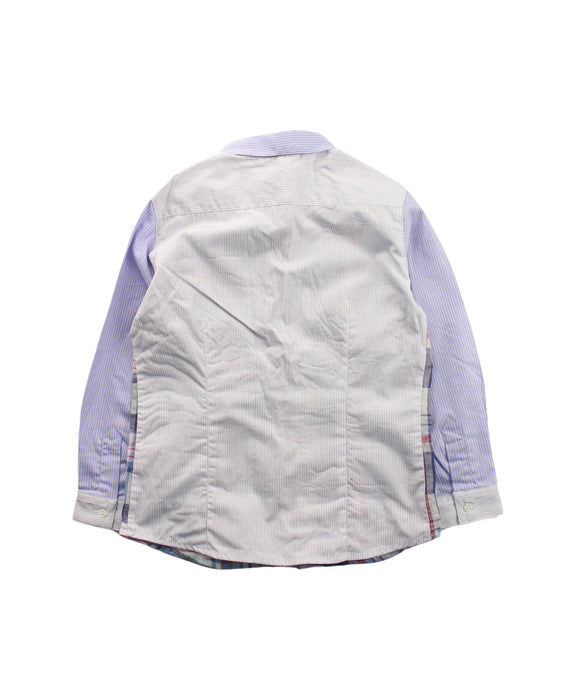 A White Long Sleeve Shirts from Bonpoint in size 4T for boy. (Back View)