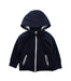 A Blue Zippered Sweatshirts from Jacadi in size 3T for boy. (Front View)