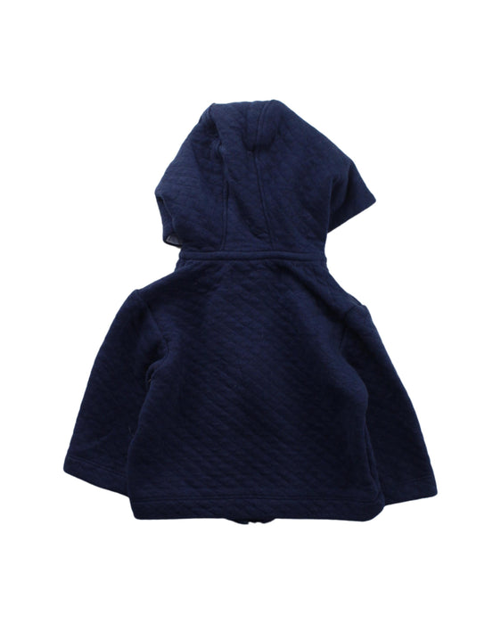 A Blue Puffer/Quilted Jackets from 7 For All Mankind in size 3-6M for boy. (Back View)