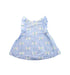 A Blue Dress Sets from Jacadi in size 0-3M for girl. (Front View)