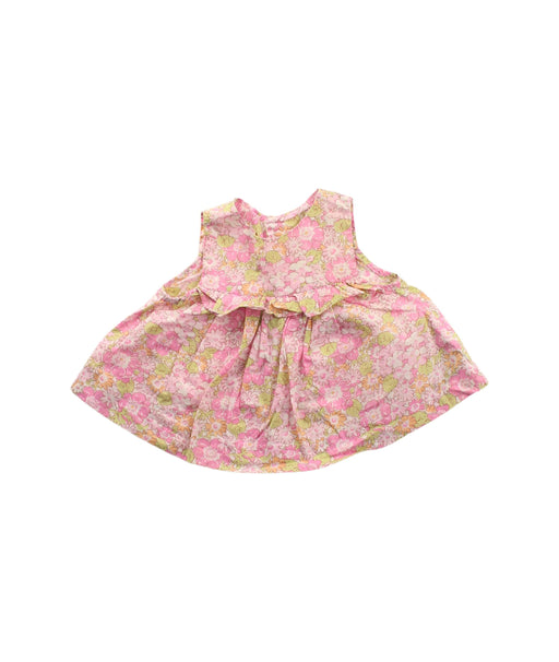 A Pink Dress Sets from Jacadi in size 0-3M for girl. (Front View)