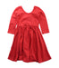 A Red Long Sleeve Dresses from Alice + Ames in size 4T for girl. (Front View)