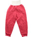A Red Sweatpants from Miki House in size 4T for boy. (Front View)