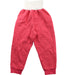 A Red Sweatpants from Miki House in size 4T for boy. (Back View)