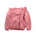 A Pink Cardigans from Polarn O. Pyret in size 3T for girl. (Back View)