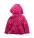 A Pink Puffer/Quilted Jackets from Polo Ralph Lauren in size 3T for girl. (Back View)