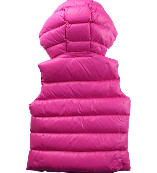 A Pink Outerwear Vests from Polo Ralph Lauren in size 6T for girl. (Back View)