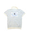 A White Short Sleeve Polos from Nicholas & Bears in size 8Y for boy. (Back View)