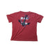 A Red Short Sleeve T Shirts from Petit Bateau in size 10Y for boy. (Front View)