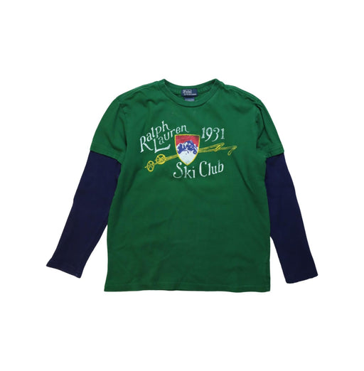 A Multicolour Long Sleeve T Shirts from Polo Ralph Lauren in size 8Y for boy. (Front View)