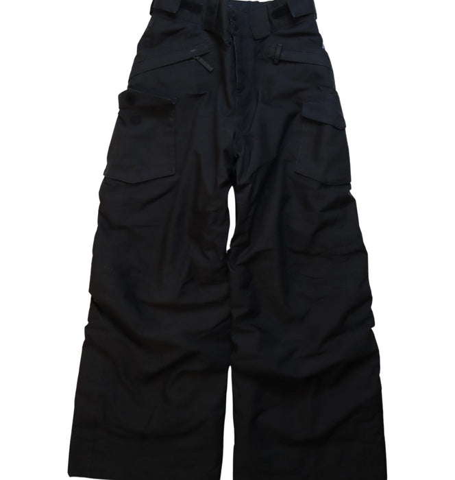 A Black Ski Pants & Salopettes from Patagonia in size 12Y for boy. (Front View)