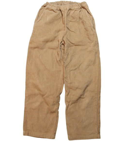 A Brown Casual Pants from Poudre Organic in size 10Y for neutral. (Front View)