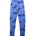 A Blue Leggings from Mini Rodini in size 10Y for girl. (Front View)
