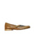 A Brown Flats from PePe in size 7Y for girl. (Front View)