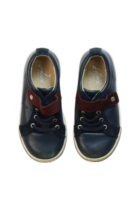 A Multicolour Sneakers from Jacadi in size 4T for boy. (Back View)