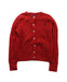 A Red Cardigans from Polo Ralph Lauren in size 6T for girl. (Front View)