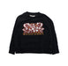 A Black Crewneck Sweatshirts from Scotch & Soda in size 6T for girl. (Front View)