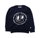 A Blue Crewneck Sweatshirts from Molo in size 6T for boy. (Front View)