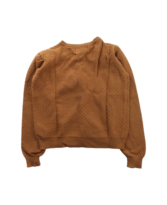 A Brown Cardigans from Molo in size 5T for girl. (Back View)