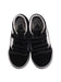 A Black Sneakers from Vans in size 3T for boy. (Back View)