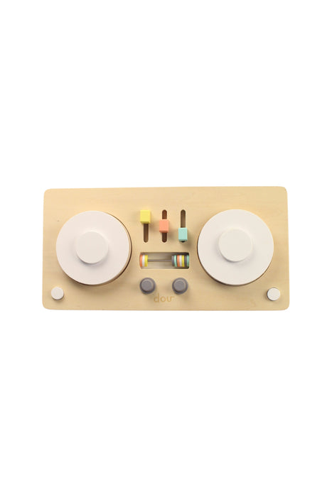 A White Wooden Toys from Dou in size O/S for neutral. (Back View)