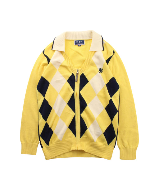 A Yellow Knit Sweaters from Nicholas & Bears in size 4T for boy. (Front View)