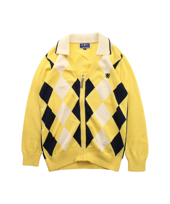 A Yellow Knit Sweaters from Nicholas & Bears in size 4T for boy. (Front View)