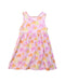 A Multicolour Sleeveless Dresses from Jim Thompson in size 3T for girl. (Back View)