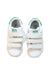 A White Sneakers from Adidas in size 3T for neutral. (Back View)