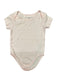 A Pink Short Sleeve Bodysuits from Tommy Hilfiger in size 0-3M for neutral. (Front View)